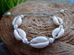 Náhrdelník - černý a modrý