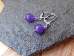 Náhrdelník - černý a modrý