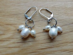 Náhrdelník - černý a modrý