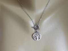 Náhrdelník - černý a modrý