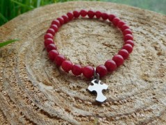 Náhrdelník - černý a modrý