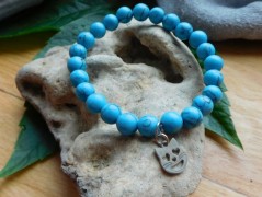 Náhrdelník - černý a modrý