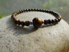 Náhrdelník - černý a modrý