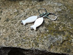 Náhrdelník - černý a modrý