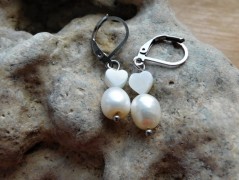 Náhrdelník - černý a modrý