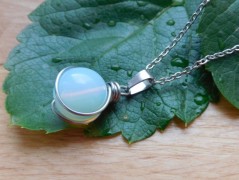 Náhrdelník - černý a modrý