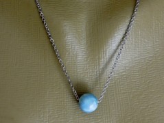 Náhrdelník - černý a modrý