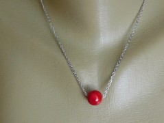 Náhrdelník - černý a modrý