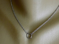 Náhrdelník - černý a modrý