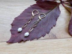 Náhrdelník - černý a modrý