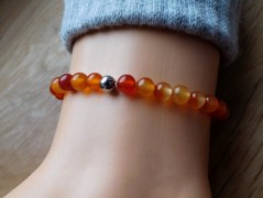 Náhrdelník - černý a modrý