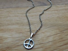 Náhrdelník - černý a modrý