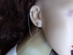 Náhrdelník - černý a modrý