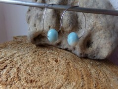 Náhrdelník - černý a modrý