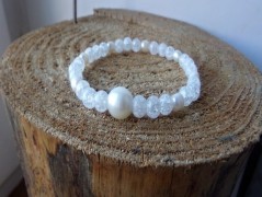 Náhrdelník - černý a modrý