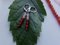 Náhrdelník - černý a modrý