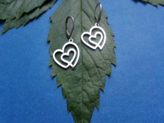 Náhrdelník - černý a modrý