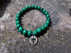 Náhrdelník - černý a modrý