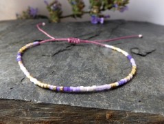 Náhrdelník - černý a modrý