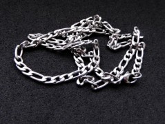 Náhrdelník - černý a modrý