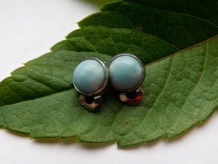 Náhrdelník - černý a modrý