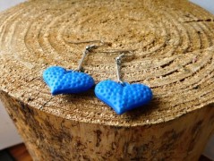 Náhrdelník - černý a modrý