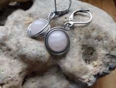 Náhrdelník - černý a modrý