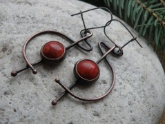 Náhrdelník - černý a modrý