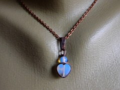 Náhrdelník - černý a modrý