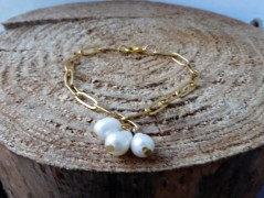 Náhrdelník - černý a modrý