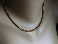 Náhrdelník - černý a modrý