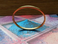 Náhrdelník - černý a modrý