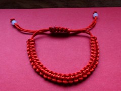 Náhrdelník - černý a modrý