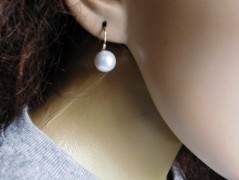 Náhrdelník - černý a modrý