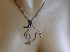 Náhrdelník - černý a modrý