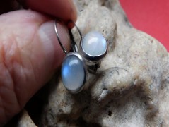 Náhrdelník - černý a modrý