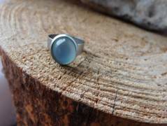 Náhrdelník - černý a modrý