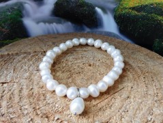 Náhrdelník - černý a modrý