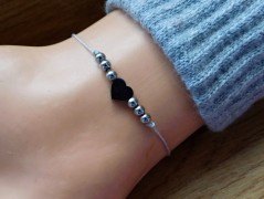 Náhrdelník - černý a modrý