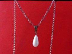 Náhrdelník - černý a modrý