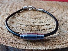 Náhrdelník - černý a modrý