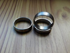 Náhrdelník - černý a modrý