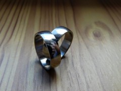 Náhrdelník - černý a modrý