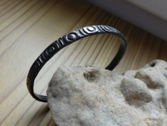 Náhrdelník - černý a modrý