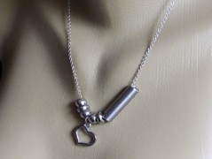 Náhrdelník - černý a modrý