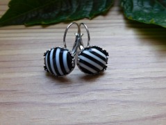 Náhrdelník - černý a modrý