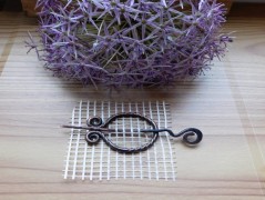 Náhrdelník - černý a modrý