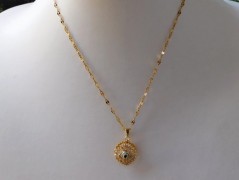 Náhrdelník - černý a modrý