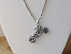 Náhrdelník - černý a modrý