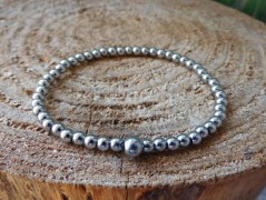 Náhrdelník - černý a modrý